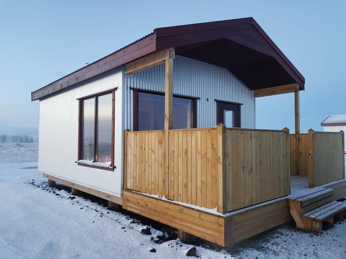 Hekla Cabin 3 Volcano And Glacier View Hella Bagian luar foto